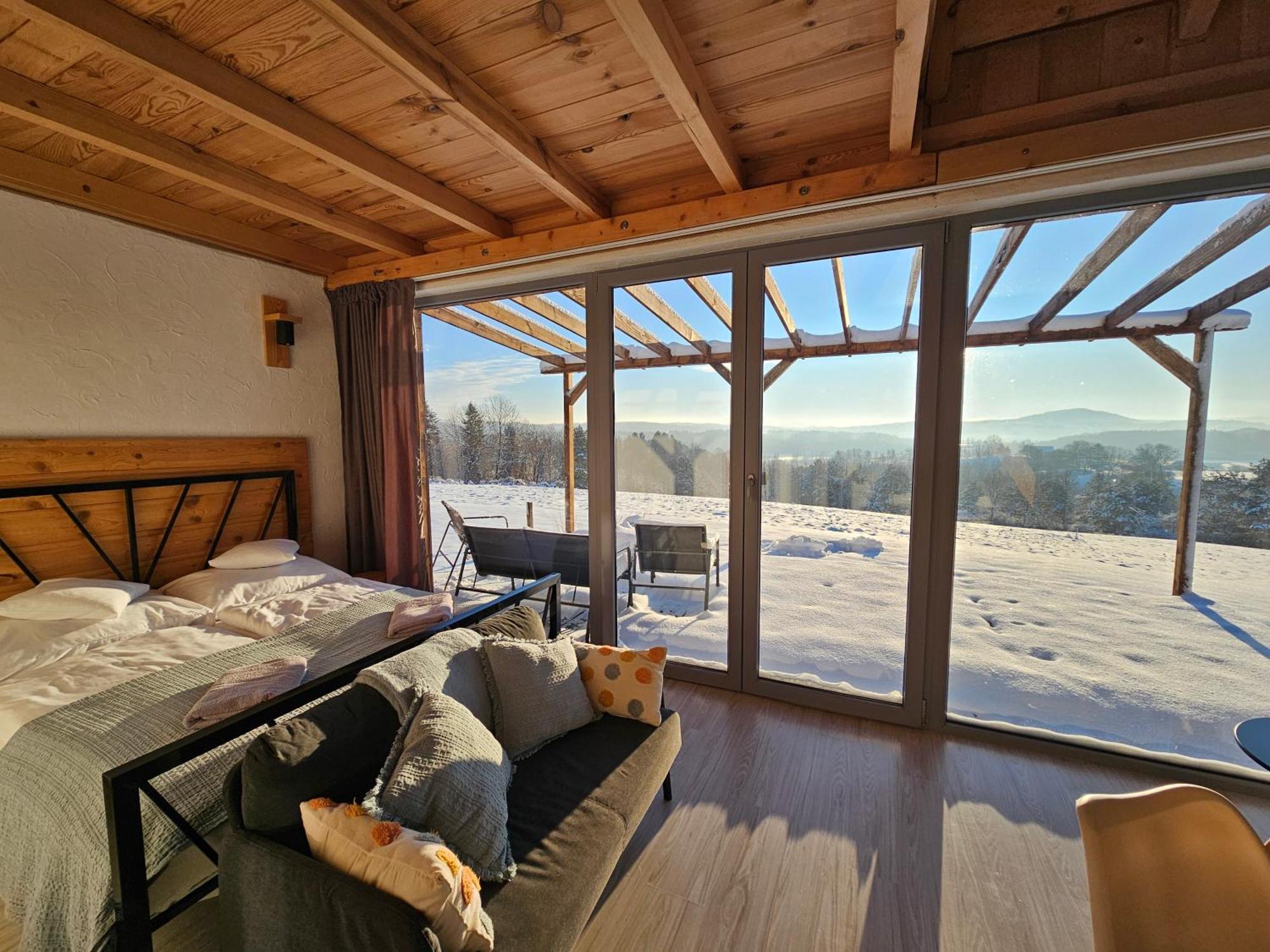 Widokowe Stodoly Bieszczady Villa Lesko Dış mekan fotoğraf