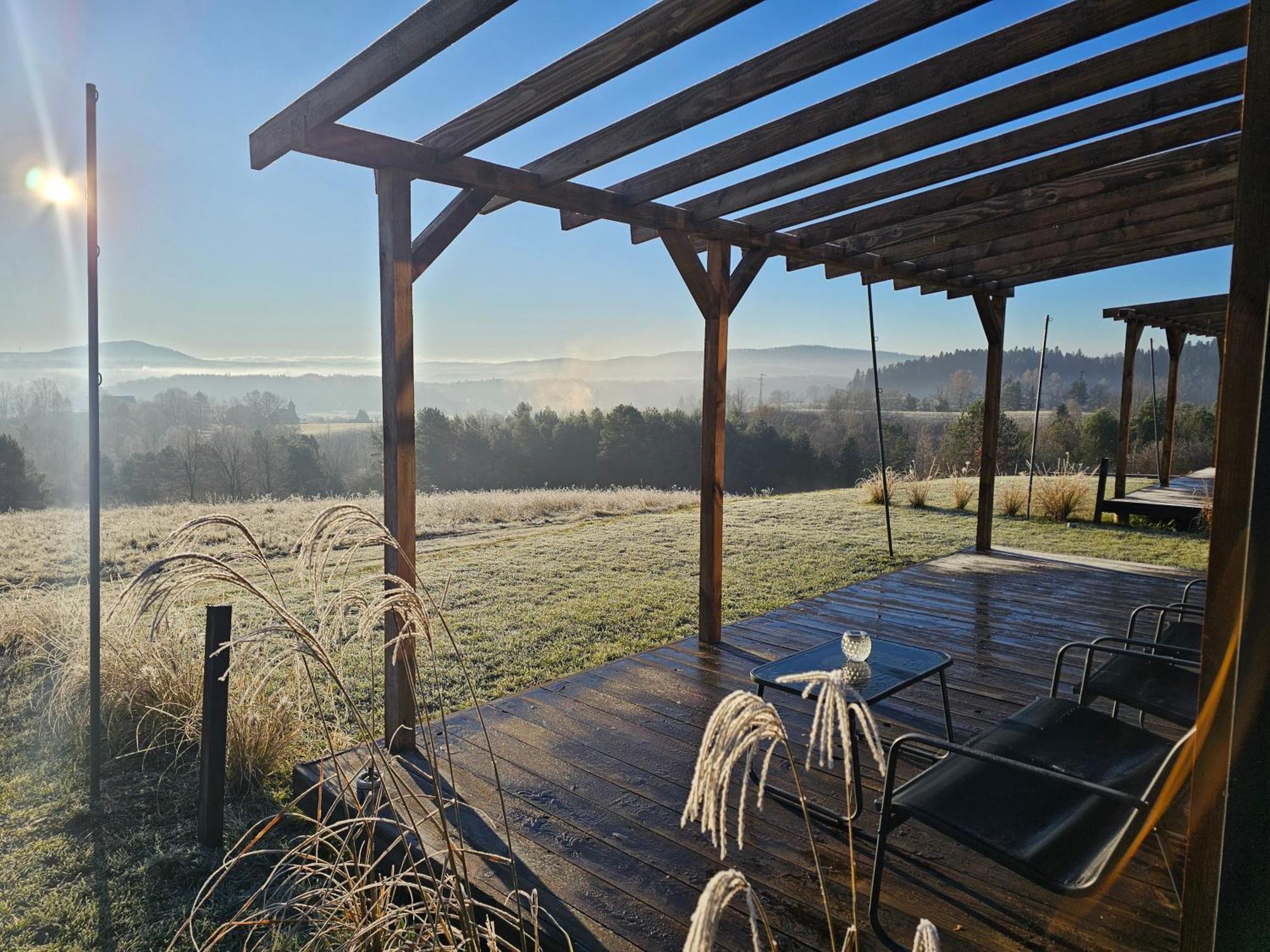 Widokowe Stodoly Bieszczady Villa Lesko Dış mekan fotoğraf