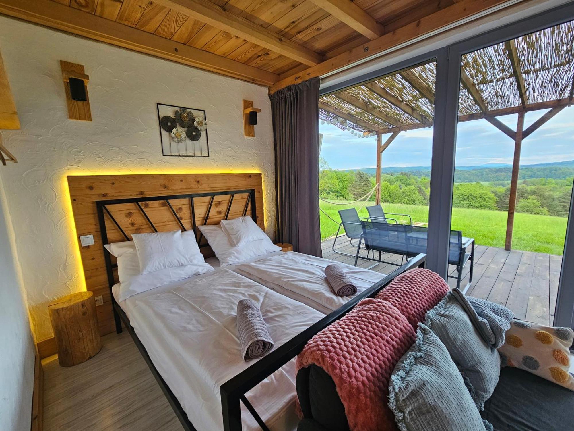 Widokowe Stodoly Bieszczady Villa Lesko Dış mekan fotoğraf