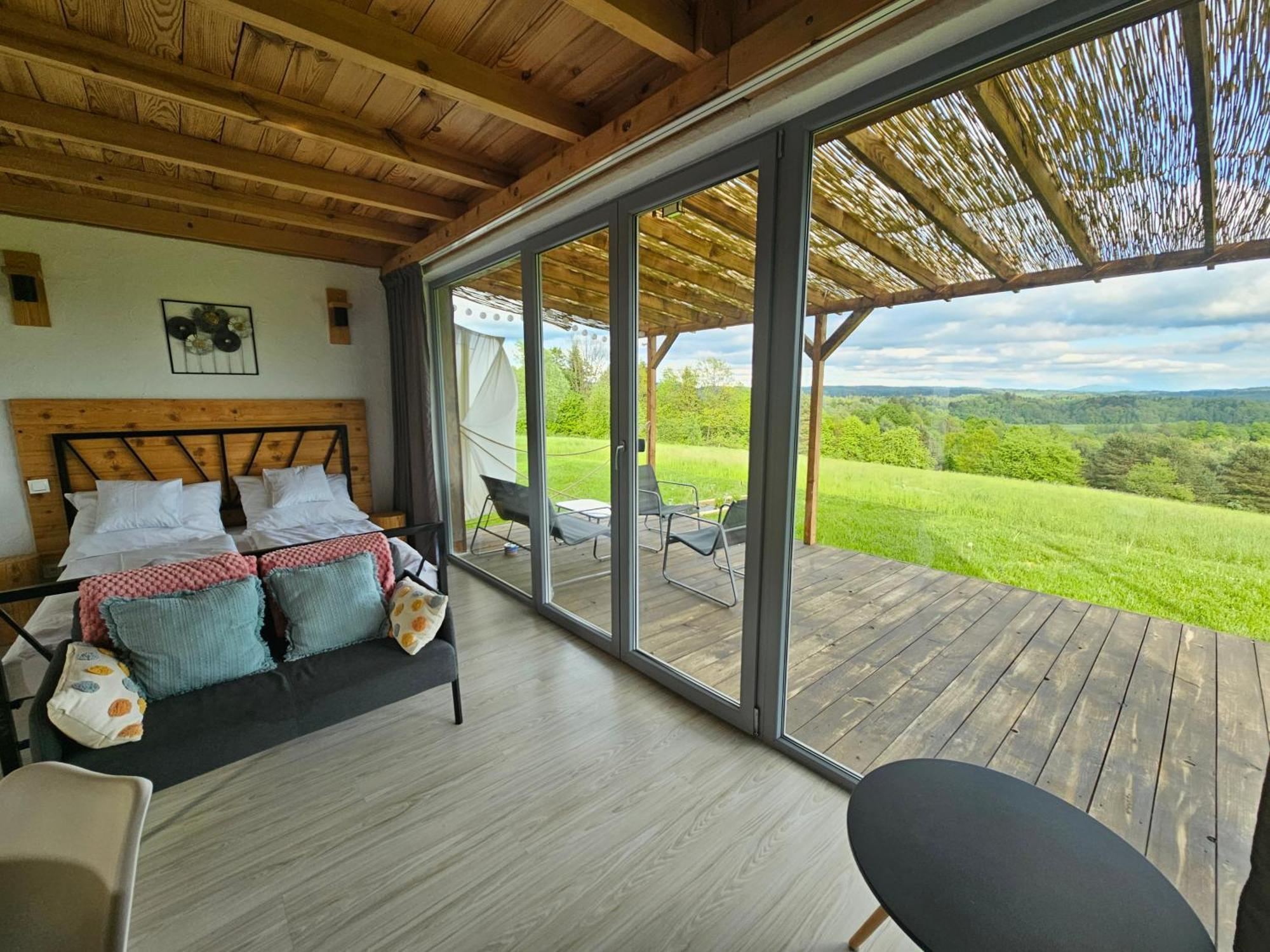 Widokowe Stodoly Bieszczady Villa Lesko Dış mekan fotoğraf